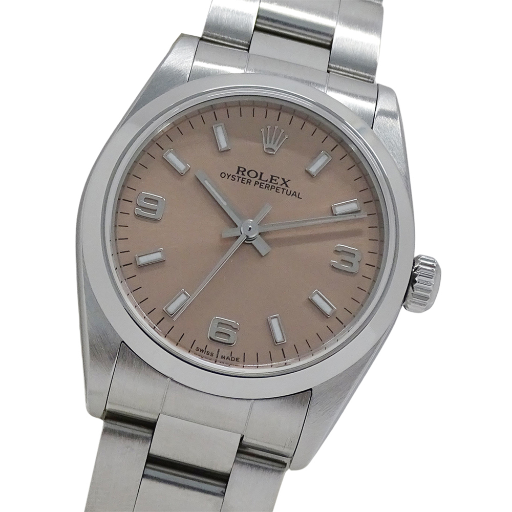 Rolex Oyster Perpetual 77080 A-series watch, boys' size, brand name, automati...
